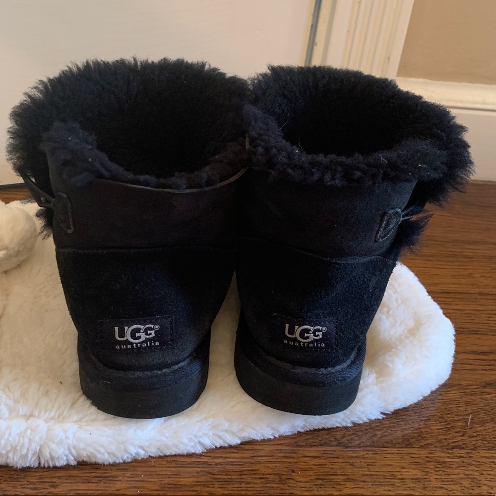 Ugg Mini Bailey Button Genuine Shearling Boot - image 5
